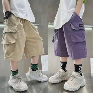 Zomerse Jongens Shorts met Grote Zakken - Katoen, Half Lang, Verzenden, Nieuw