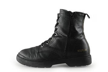 Replay Veterboots in maat 37 Zwart, Verzenden, Zwart, Overige typen, Replay