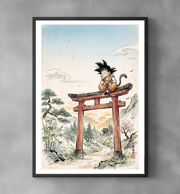 Sato Hageshi - Journey Beyond the Torii - Dragon Ball - Pop, Nieuw