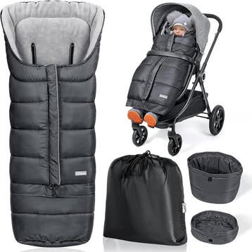 Universele Voetenzak | Fleece | Antislip | OP=OP, Ophalen of Verzenden, Nieuw, Kinderwagen, Overige merken