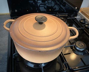 Le Creuset - Braadpan - bron, Emaille, Antiek en Kunst