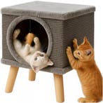 Purlov kattenmand met poten – sisal krabpaal & huis – 38, Ophalen of Verzenden, Nieuw