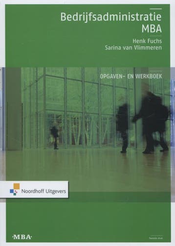Bedrijfsadministratie MBA 9789001818845, Boeken, Verzenden, Zo goed als nieuw