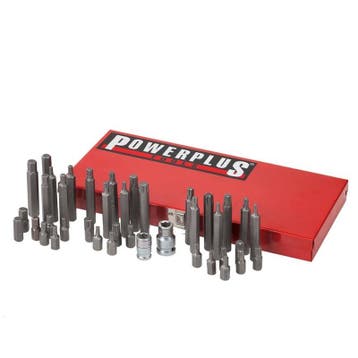 40 delige Torx, inbus en 12 kant / veeltand stift set met 2, Ophalen of Verzenden, Nieuw