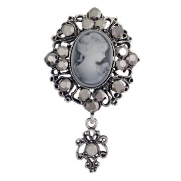 Fako Bijoux - Broche - Retro - Alexandra - 41x72mm, Sieraden, Tassen en Uiterlijk, Verzenden, Nieuw