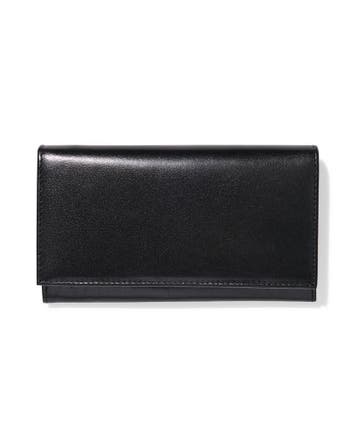 HEMA Portemonnee met flap leer zwart n, Verzenden, Nieuw