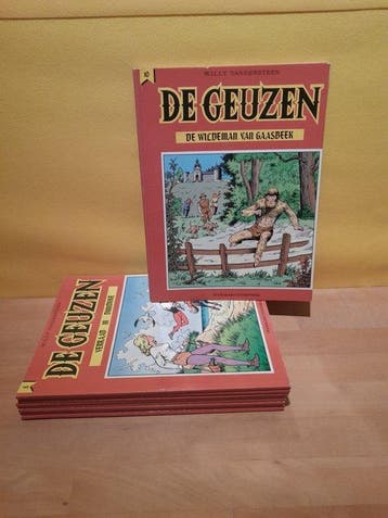 De Geuzen 1 t/m 10 - Complete reeks SC - 10 Album - Eerste, Nieuw