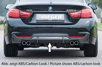 Rieger diffuser | geschikt voor BMW 4-Serie F32 / F33 / F36, Verzenden, Nieuw, BMW