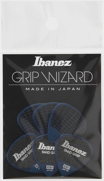 Ibanez PPA16HSGDB Sand Grip Teardrop plectrum Heavy 1.00 mm, Ophalen of Verzenden, Nieuw, Elektrische gitaar