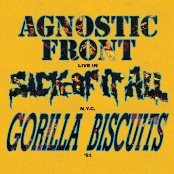 Agnostic Front - Live in N.Y.C. 91 (LP), Cd's en Dvd's, Verzenden, Nieuw in verpakking