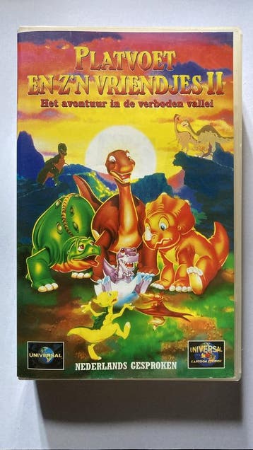 THE LAND BEFORE TIME II: THE GREAT VALLEY ADVENTURE (VHS), Verzenden, Gebruikt