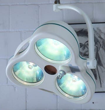 Plafondlamp - Vintage Chirurgische/Onderzoeksverlichting -