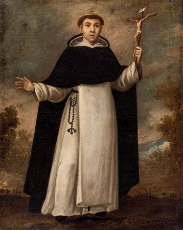 Escuela novohispana (XVIII) - San Vicente Ferrer, Antiek en Kunst