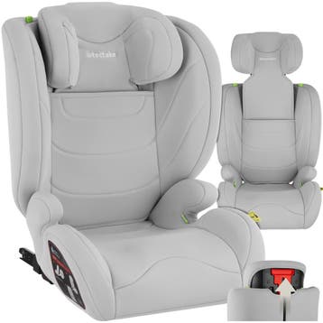 Autostoel Levi, i-Size goedkeuring, met ISOFIX - lichtgrijs, Kinderen en Baby's, Verzenden, Nieuw