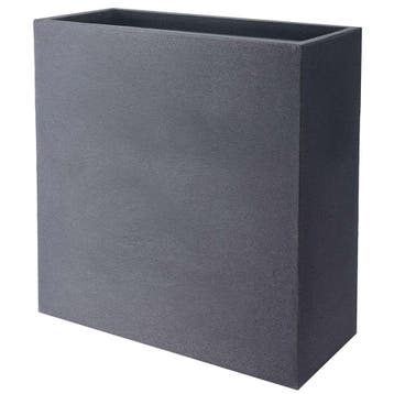 4gardenz Stone rechthoekige plantenbak 60x60x26cm -, Verzenden, Nieuw
