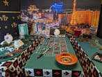 Pokertafel, Roulette en Blackjack tafel huren,casino avond, Ophalen, Nieuw, Overige