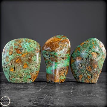 Exclusieve chrysoprase-set uit Indonesië – Buitengewone