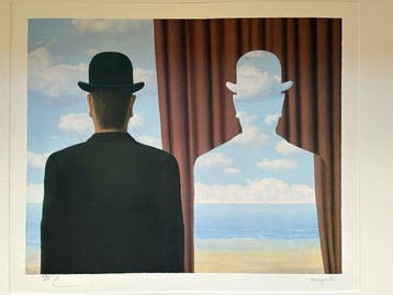 René Magritte (1898-1967) - La Décalcomanie