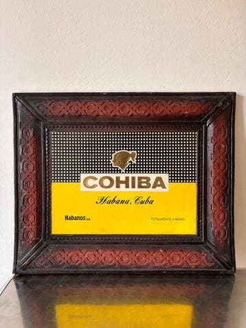 Cohiba Havana Cuba – Vintage Advertising Wall Plaque –, Nieuw