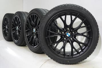 BMW 3 4 serie F30 F31 F32 F33 F36 405M 18 inch velgen Pirell, Auto-onderdelen, 18 inch, Gebruikt, Velg(en), Winterbanden