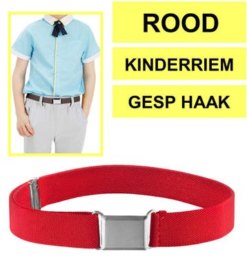 Fako Fashion - Kinderriem Elastisch Gesp - Elastische Riem, Kleding | Dames, Riemen en Ceinturen, Verzenden, Nieuw
