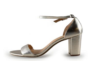 Manfield Sandalen in maat 39 Goud, Overige kleuren, Verzenden, Sandalen of Muiltjes, Zo goed als nieuw
