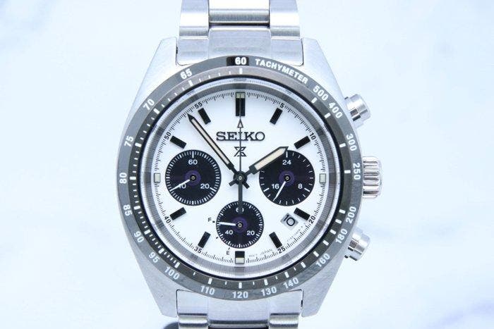 Seiko - Prospex - SSC813P1 | V192-0AF0 | Panda Chronograph -, Sieraden, Tassen en Uiterlijk, Horloges | Heren