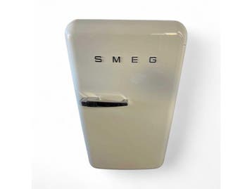 Smeg FAB10RCR6 - Vrijstaande koelkast - 105/17 liter - Rood, Verzenden, Zo goed als nieuw