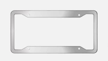 License Plate Frame Metal Stainless, Mirror Polish, Ophalen of Verzenden, Nieuw