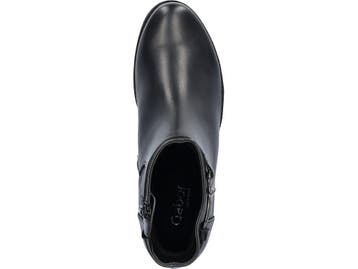 Gabor Dames Enkellaars - Comfort Optifit - Blokhak - Zwart, Verzenden, Nieuw