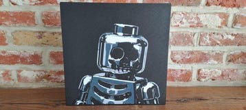 LEGO Custom Item Skeleton Minifigure Lightbox - Lichtbak -, Nieuw