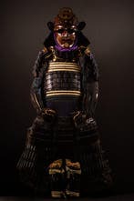 Yoroi: volledige samoerai-pantser - Zijde, Koper, ijzer -, Antiek en Kunst