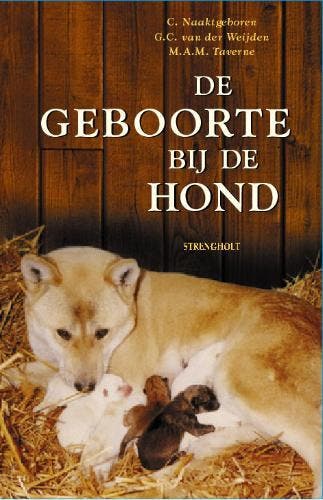 De geboorte bij de hond en zijn wilde verwanten, Boeken, Verzenden, Zo goed als nieuw, M.A.M. Taverne