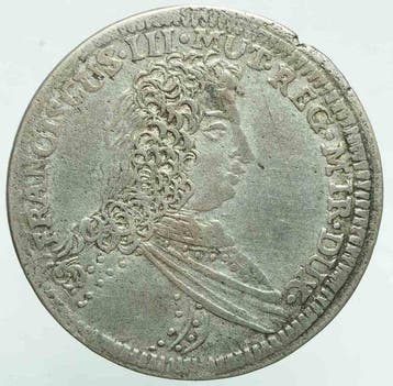 Italië, Modena Francesco III (1737-1746). 1 Lira 1738