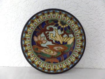 Plateelbakkerij Zuid-Holland - J. Slinger - Bord - Plateel -