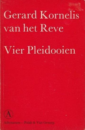Vier pleidooien - Gerard Reve 9789025380632, Verzenden, Gelezen, Gerard Reve