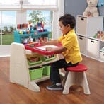 2dekans | Step2 Flip & Doodle Ezeltje Bureau met stoel voor, Hobby en Vrije tijd, Ophalen of Verzenden, Zo goed als nieuw