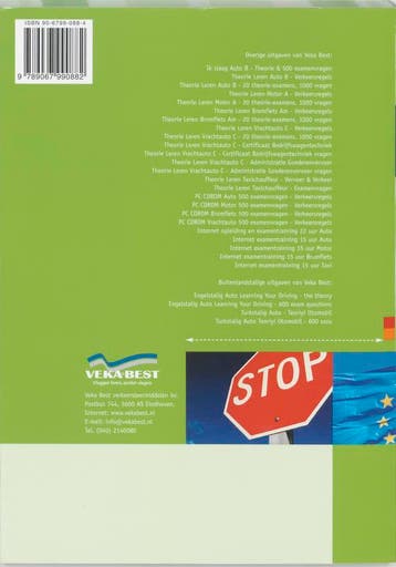 Theorie Leren Motor Verkeersregels 9789067990882 KNMV, Verzenden, Gelezen, KNMV