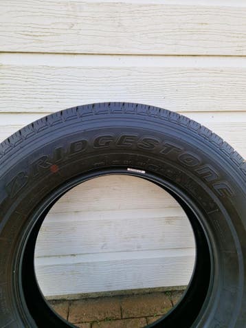 255/70/18 113T Bridgestone zomerbanden 4x, 18 inch, Gebruikt, 255 mm, Band(en)