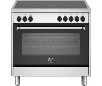€1799 Bertazzoni MPL95I1EXE inductie fornuis met 5 zones,, Ophalen of Verzenden, Nieuw