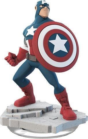 Disney Infinity Captain America, Spelcomputers en Games, Verzenden, Zo goed als nieuw