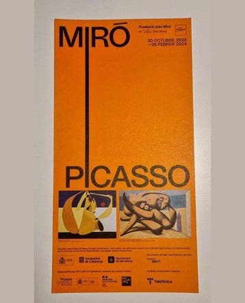 Pablo Picasso, Joan Miró - **Original Miró-Picasso