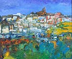 Ulpiano Carrasco - Paisaje de Arcos de la Frontera con