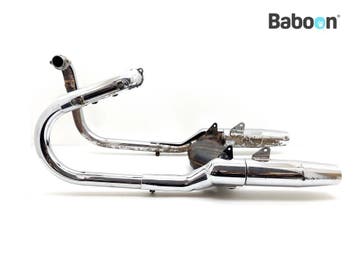 Uitlaatsysteem Compleet Origineel Honda VT 700 C Shadow, Verzenden, Gebruikt
