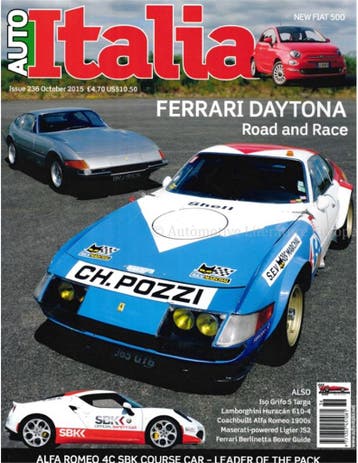 2015 AUTO ITALIA MAGAZINE 236 ENGELS, Boeken, Nieuw, Author