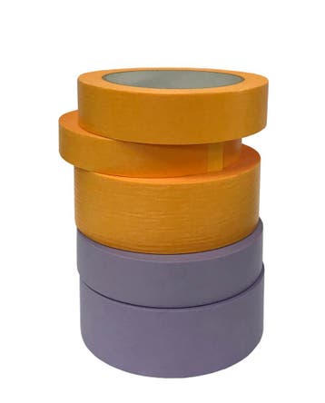 Kip 3608 Yellow Gold Washi tape en lila delicate Washi tape, Doe-het-zelf en Verbouw, Schildersmaterialen, Ophalen of Verzenden