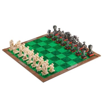 Minecraft Chess Set Overworld Heroes vs. Hostile Mobs, Ophalen of Verzenden, Nieuw