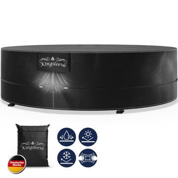 Zonne-eilandzeil antraciet Ø236x67cm 9100mm waterkolom, Verzenden, Nieuw
