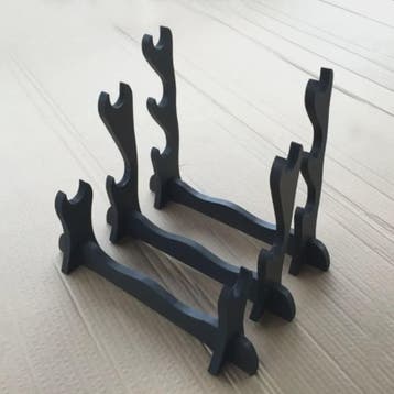Houten Katana Standaard & Zwaardrek - Vloerdisplay voor Japa, Verzenden, Nieuw