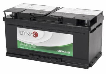 Dynac Auto accu 12 volt 100 ah Type 60030, Ophalen of Verzenden, Nieuw